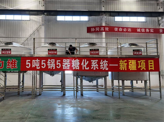 镇巴精酿啤酒设备厂—5吨精酿啤酒设备—新疆项目